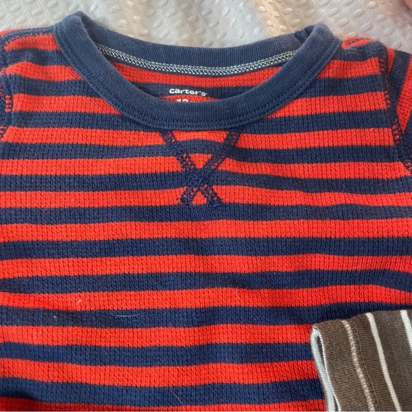 Carter's Striped Tops Bundle 6-12m - Picture 4 of 9